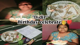 Rat 12 tar somoi Didir birthday celebrate korlam🥳😘।।Birthday celebration।।Birthday vlog।।16112024 [upl. by Vevay305]