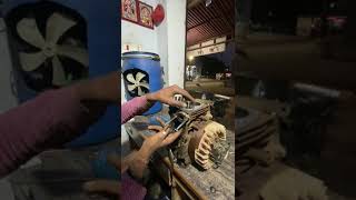 Diesel engine oil compressor test automobile [upl. by Nawram275]