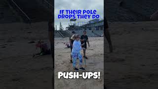 The Pole Game I Bootcamp Workout Game [upl. by Salchunas]