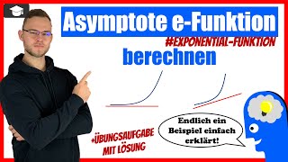 Exponentialfunktion Asymptote bestimmen  Alle Arten [upl. by Ellett]