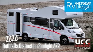 Dethleffs Motorhome REVIEW  Distinction Sunlight A72  2021 [upl. by Ahcas115]