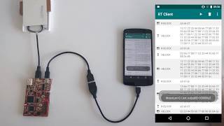 Proxmark3 ISO14443A real time sniffing Android application demo [upl. by Bartley24]