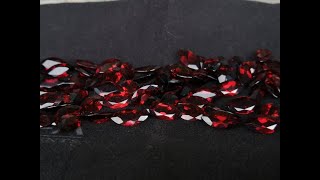 Garnet retail  wholesale marquise cut calibrated 12x6mm affordable cheap discounted 50 to 80 [upl. by Sheppard477]