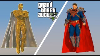 GTA V  SUPERMAN ONE MILLION VS SUPERBOY PRIME  DC COMICS [upl. by Aiuhsoj854]