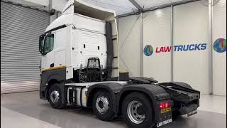 Mercedes Actros 2548 6x2 Midlift Tractor Unit MX18 FGO  Law Trucks [upl. by Henson834]