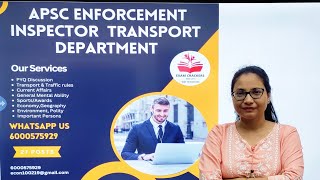 APSC New Recruitment Enforcement Inspector under Transport department Eligibility criteria [upl. by Rudolph759]