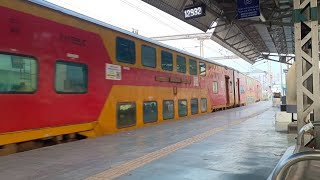 12932 Mumbai Central AC Double Decker Express [upl. by Fabron736]