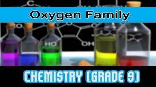 Modern Periodic Table Group 16  Oxygen Family [upl. by Odla]