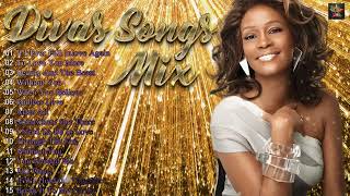 Whitney Houston Celine Dion Mariah Carey 💖 Divas Songs Hits Songs 💖Divas Love Songs 2024 [upl. by Sihonn]