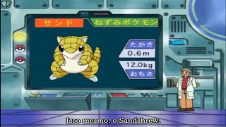 Palestra de Pokémon do Professor Carvalho Sandshrew 027 parte 1 [upl. by Hiamerej]