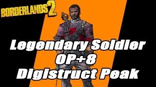 Borderlands 2  Soldier Axton OP8 Redone Digistruct Peak Solo Run [upl. by Saile100]