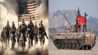 Who’s Stronger China’s Military vs US Army’s Power  China vs US Military Showdown Who’s Stronger [upl. by Azzil875]