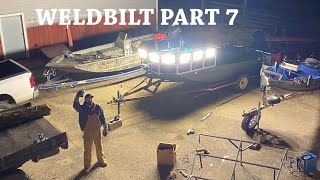 BOWFISHING BUILD PART 7 Completing the Deck and Lights [upl. by Engdahl17]