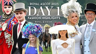 Fashion Highlights RoyalAscot 2023 Day One [upl. by Ching]