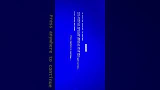 Windows 31 Has BSOD [upl. by Tatman]