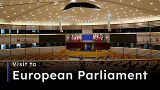 Visit to European Parliament in Brussel [upl. by Hashim]