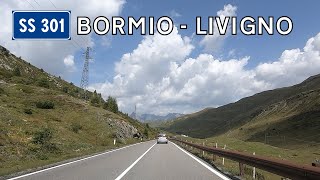 Italy SS301 Bormio  Livigno del Foscagno [upl. by Sacrod]