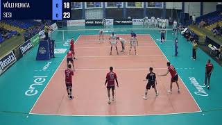 Vôlei Renata x Sesi  Semifinal  Paulista sub21 [upl. by Syst]