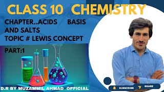 Chemistryclass 10th CHAPTERAcids basis and saltsTopic  Lewis concept [upl. by Eniluqaj]