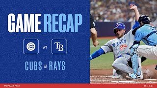 Cubs vs Rays Game Highlights  61324 [upl. by Berman]