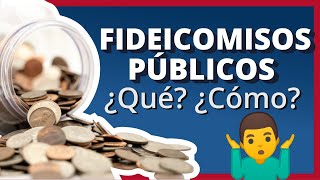 Fideicomisos Públicos  ¿Qué ¿Cómo [upl. by Sonstrom]