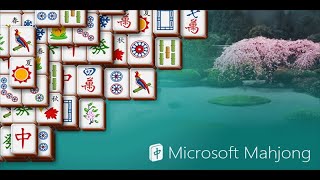 Microsoft Mahjong Review amp Basic Gameplay [upl. by Imehon]