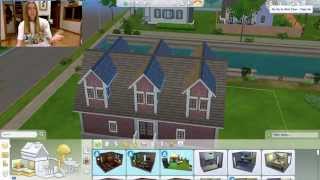 Sims 4 Dormer Tutorial  Episode 1 iamacreator [upl. by Hassadah767]