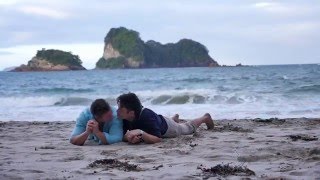 Cathedral Cove wedding videos New Zealand  same sex weddings [upl. by Saretta]