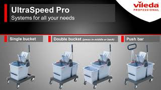 Vileda Professional® UltraSpeed™ Pro Mopping Systems [upl. by Hollander]