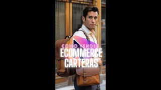 ¿Cómo vender E COMMERCE CARTERAS DE CUERO [upl. by Ahsatel866]