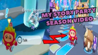 Eggy Party My Final Story Party Season Gameplay Video  Rime Light Season Chapter 3 Gameplay [upl. by Valdis]