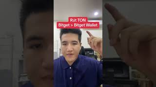 Cách rút TON fix lỗi Memo từ sàn Bitget sang ví Bitget Wallet [upl. by Thun]