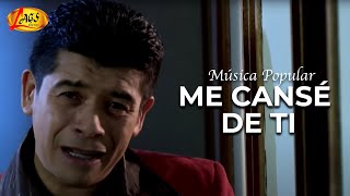 Gerardo Gómez  Me Cansé De Ti Video Oficial  Música Popular [upl. by Tome686]