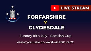 REPLAY Forfarshire v Clydesdale  Scottish Cup  Sunday 16th July 2023 [upl. by Wenda]