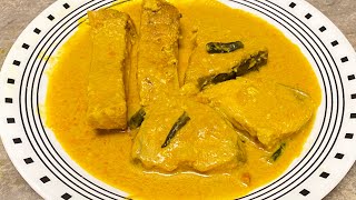 Bengali Steam Fish recipe  Doi Katla fish recipe  very easy to cook fish curry Bengali style [upl. by Itnaihc]