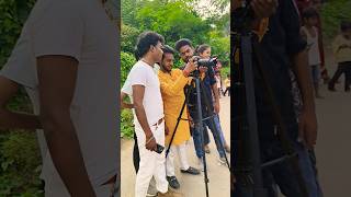 Pari Lagelu Pramod Premi bhojpuri gane ki shooting hsamat shaikh viralvideo shorts tarending [upl. by Anelyak21]