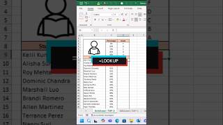 Master LOOKUP Function in Excel in 24 Hours or Less shorts exceltips exceltricks learnexcel [upl. by Schnorr]