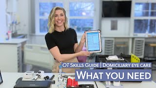 Domiciliary eye care What you need to do domiciliary  OT Skills Guide [upl. by Lyrehc]