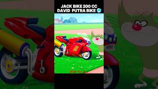 JACK Bike is worldest Power full Bike 🥶 🏍️ jack oggy cartoon bike race edit [upl. by Ranson500]