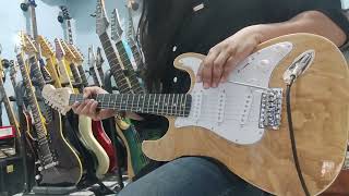 Sound Review Gitar Stinger SST10 Stratocaster Special Edition [upl. by Aralk]