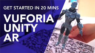 Vuforia Unity Android Tutorial Your First AR App in 20 minutes [upl. by Harman812]