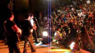 jal the band performing live woh lamhay at kinnaird college lahore [upl. by Henghold]