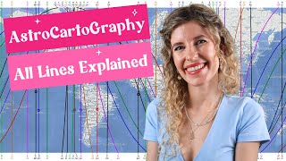 AstroCartoGraphy Charts How to Read Your Astro Map🗺 ALL PLANETARY LINES EXPLAINED [upl. by Erdried]