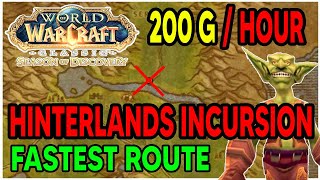 The Most Efficient GUIDE To HINTERLANDS INCURSION Get your EMERALD CHIPS Fast [upl. by Pearce]