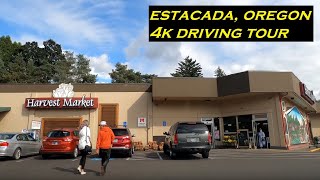 Estacada Oregon  4k Driving Tour  After Stage 3 Evacuation [upl. by Andree866]