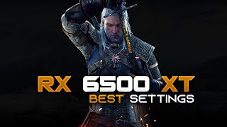 The Witcher 3 Next Gen  RX 6500 XT  R5 3600  Optimized Settings  1080p [upl. by Corwin930]