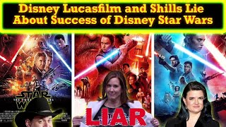 Disney Lies About Disney Star Wars Profits Pretends There Has Been Success In Utter Failure [upl. by Damalas]