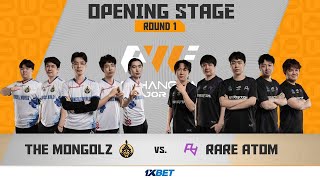 MONGOLZ vs RARE ATOM  PWE Shanghai Major 2024  Opening stage  Day 1  MN cast [upl. by Grenville]