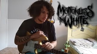 Motionless In White  Thoughts amp Prayers  guitar cover [upl. by Nwahsek]