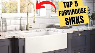 Top Farmhouse Sinks for 2024 Stainless amp More [upl. by Ahkihs]